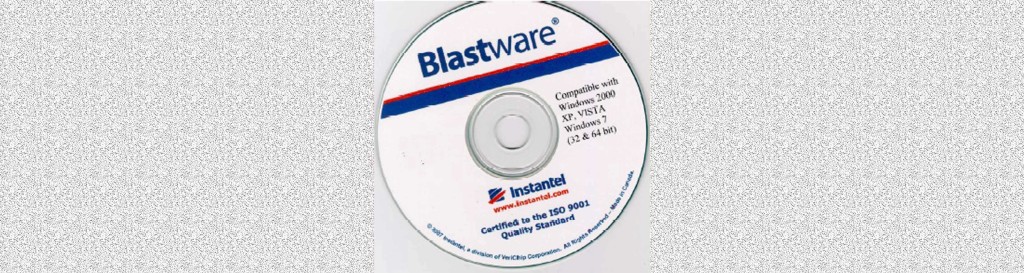 Blastware Software CD Image